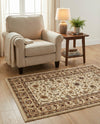Jaipur Elegance Collection Area Rug -  Nahargarh (Cream) Rectangle Cream  lifestyle 5