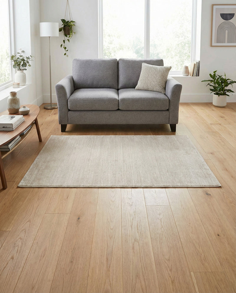 Bloomsbury Elegance Collection Area Rug -  Kensington (Ivory) Rectangle Ivory  lifestyle 25
