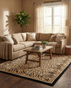 Savannah Sojourn Collection Area Rug -  Chobe Rectangle Light Brown  lifestyle 10