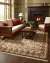 Chelsea Elegance Collection Area Rug -  Brompton (Brown) Rectangle Brown  lifestyle 40
