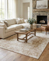 Luminara Sands Collection Area Rug - Elysium (Sand) Rectangle Sand  lifestyle 6