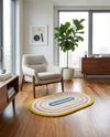 Shepherd's Glen Wool Collection Area Rug - Eldon Oval Multi  lifestyle 32