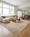Coastal Manor Collection Area Rug -  Marina Rectangle Beige  lifestyle 10