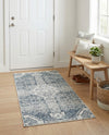 Coastal Haven Collection Area Rug -  Shoreline Runner Gray  lifestyle 79
