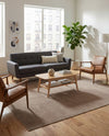 Soho Elegance Collection Area Rug - Chelsea (Light Brown) Rectangle Light Brown  lifestyle 16