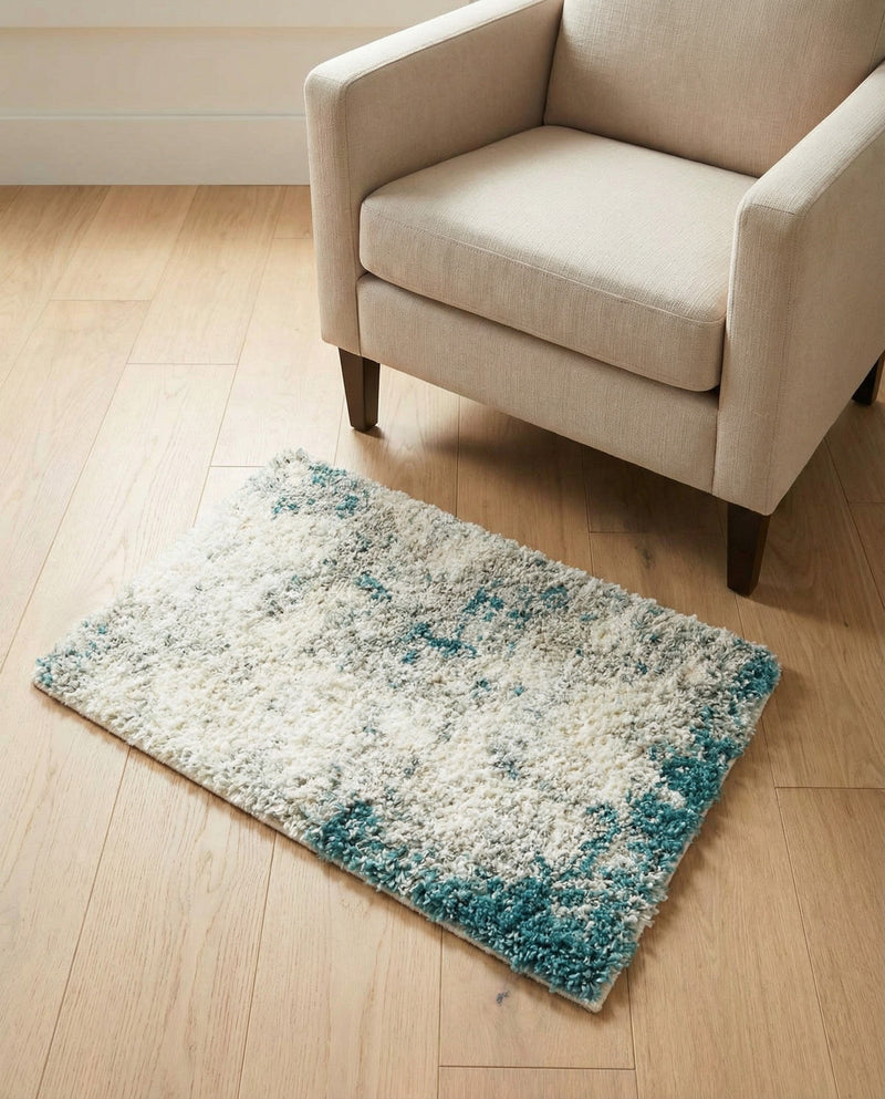 Cozy Haven Shag Collection Area Rug -  Tranquility (Sage Green) Rectangle Sage Green  lifestyle 4