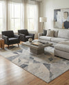 Aegean Elegance Collection Area Rug -  Crete Rectangle Gray  lifestyle 8