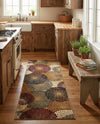 Bistro Lounge Collection Area Rug -  Cappuccino Runner Beige  lifestyle 59