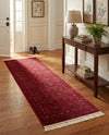 Samarkand Elegance Collection Area Rug -  Fergana Runner Red  lifestyle 34