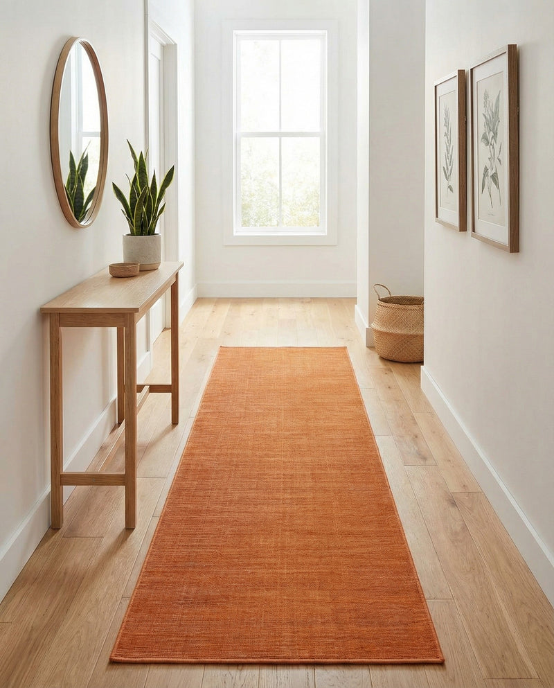 Soho Elegance Collection Area Rug - Chelsea (Salmon) Runner Salmon  lifestyle 27