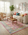 Arcadia Rugs Collection Area Rug -  Shangri-La Rectangle Pink  lifestyle 25