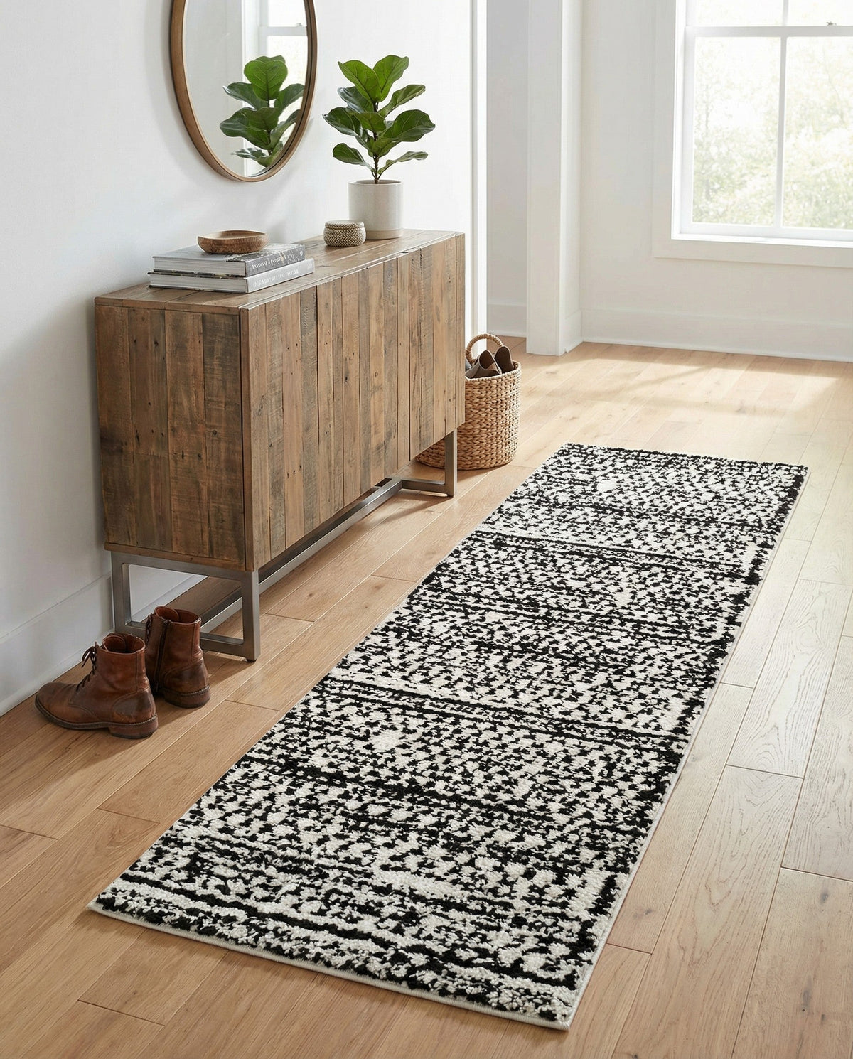 Tangier Treasures Collection Area Rug -  Marrakech Runner Ivory  lifestyle 165