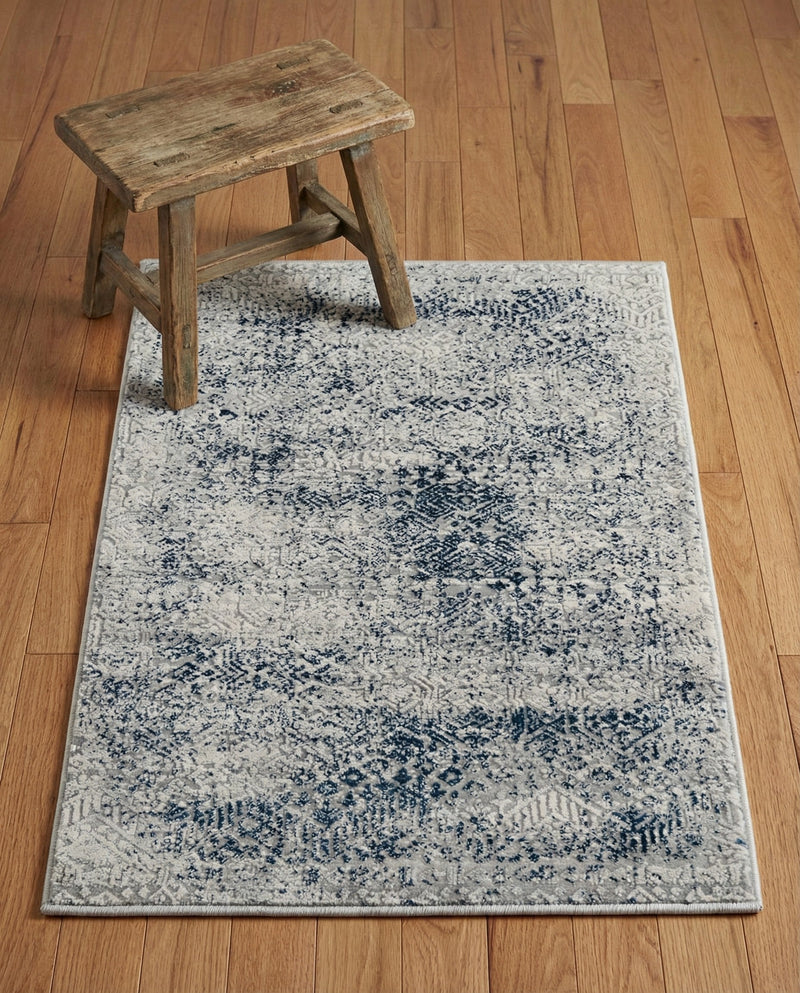 Bloomsbury Elegance Collection Area Rug -  Pimlico Rectangle Blue  lifestyle 48