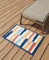 Caribbean Terrace Collection Area Rug -  Jamaica Rectangle Ivory  lifestyle 17