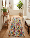 Sedona Vista Collection Area Rug -  Pricklypear Runner Multi  lifestyle 57
