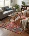 Trellis Mosaic Collection Area Rug - Arborville (Multi) Rectangle Multi  lifestyle 16