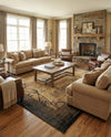 Bistro Lounge Collection Area Rug -  Affogato Rectangle Beige  lifestyle 12