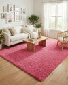 Plush Oasis Collection Area Rug - Serenity (Taffy Pink) Rectangle Taffy Pink  lifestyle 17