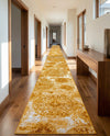 Riviera Elegance Collection Area Rug -  Monaco (Yellow) Runner Yellow  lifestyle 79