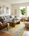 Caribbean Breeze Collection Area Rug -  Andros Rectangle Yellow  lifestyle 47