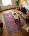Zahara Oasis Collection Area Rug -  Ouarzazate Rectangle Antique Red  lifestyle 13
