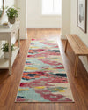 Marrakesh Elegance Collection Area Rug -  Skhirat Runner Pink  lifestyle 68