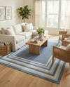 Lagoon Oasis Collection Area Rug -  Harbor Rectangle Blue  lifestyle 10