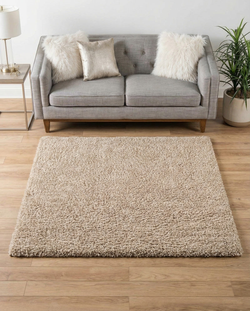 Alpine Plush Collection Area Rug -  Cortina (Linen) Square Linen  lifestyle 38