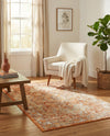 Savannah Soiree Collection Area Rug -  Everglade (Rust Red) Rectangle Rust Red  lifestyle 20