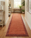Studio Haven Collection Area Rug -  Conservatory (Terracotta) Runner Terracotta  lifestyle 47