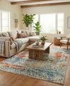 Caribbean Breeze Collection Area Rug -  Isla Rectangle Cream  lifestyle 26