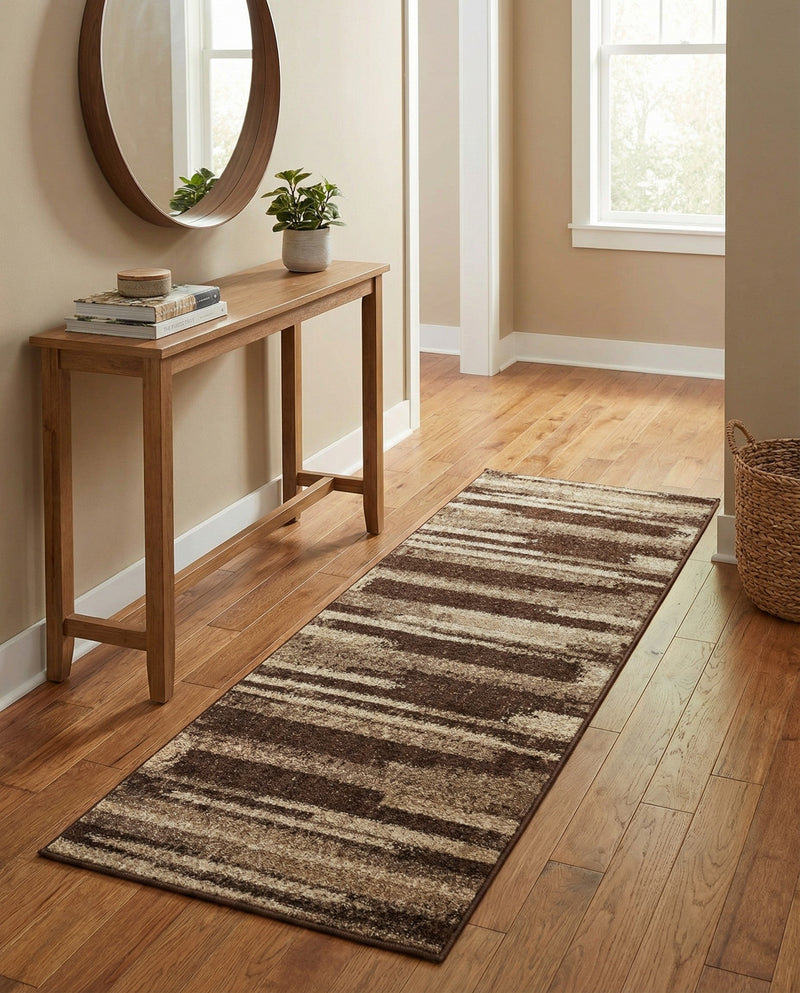 Autumn Meadow Collection Area Rug -  Duskridge Runner Brown  lifestyle 83