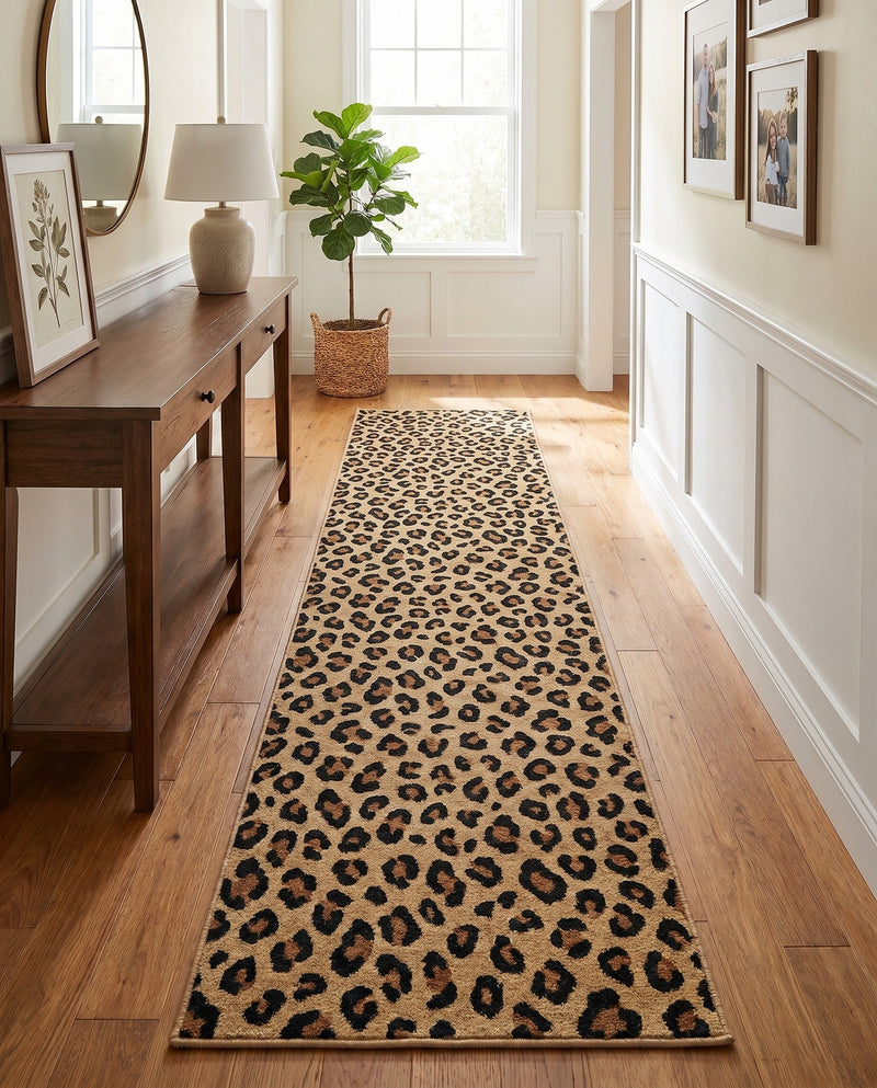 Savannah Sojourn Collection Area Rug -  Mara Runner Light Brown  lifestyle 69