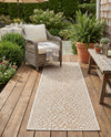 Urban Oasis Rugs Collection Area Rug -  Terrace (Dark Beige) Runner Dark Beige  lifestyle 66