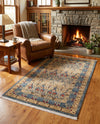 Chelsea Elegance Collection Area Rug -  Brompton (Navy Blue) Rectangle Navy Blue  lifestyle 30