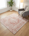 Cambridge Classics Collection Area Rug -  Magdalene (Pink) Square Pink  lifestyle 71