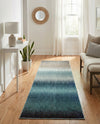 Marrakesh Elegance Collection Area Rug -  Agadir Runner Blue  lifestyle 61