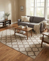 Lattice Gardens Collection Area Rug -  Bloomfield (Beige and Light Brown) Rectangle Beige and Light Brown  lifestyle 22