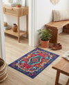 Caribbean Cove Collection Area Rug -  Nevis Rectangle Fuchsia  lifestyle 34