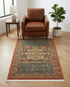 Ottoman Elegance Collection Area Rug -  Cappadocia Rectangle Navy Blue  lifestyle 79