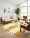 Trellis Mosaic Collection Area Rug -  Pergolatown (Yellow) Rectangle Yellow  lifestyle 7