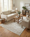 Coastal Manor Collection Area Rug -  Wavecrest Rectangle Beige  lifestyle 11