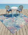 Seaside Haven Rugs Collection Area Rug - Marina Square Multi  lifestyle 37