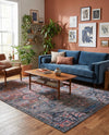 Vintage Memories Collection Area Rug -  Hindsight Rectangle Multi  lifestyle 13