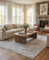 Cambridge Classics Collection Area Rug -  Magdalene (Gray) Rectangle Gray  lifestyle 13