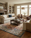 Savannah Soiree Collection Area Rug -  Everglade (Multi) Rectangle Multi  lifestyle 17