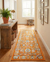Adriana Terrace Collection Area Rug -  Positano (Orange) Runner Orange  lifestyle 68