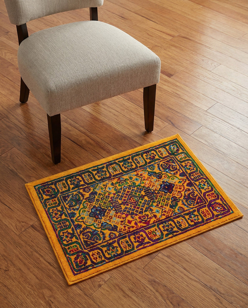 Caribbean Cove Collection Area Rug -  Mustique Rectangle Multi  lifestyle 30