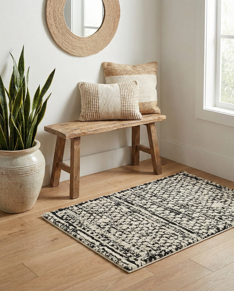 Tangier Treasures Collection Area Rug -  Marrakech Rectangle Ivory  lifestyle 40