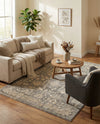 Cascade Range Collection Area Rug -  Shasta (Gray) Rectangle Gray  lifestyle 36